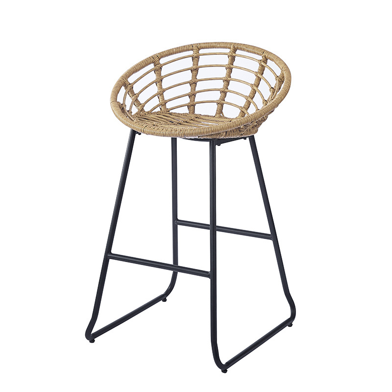 woven highback balcony furniture patio high back wicker end aluminum dining stools and garden bistro outdoor high chairs