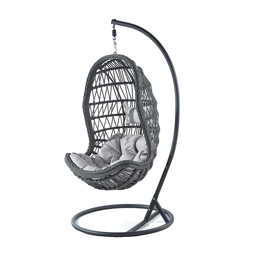 hanging patio garden shape outdoor rattan oval outer shaped bird nest egg swing chair