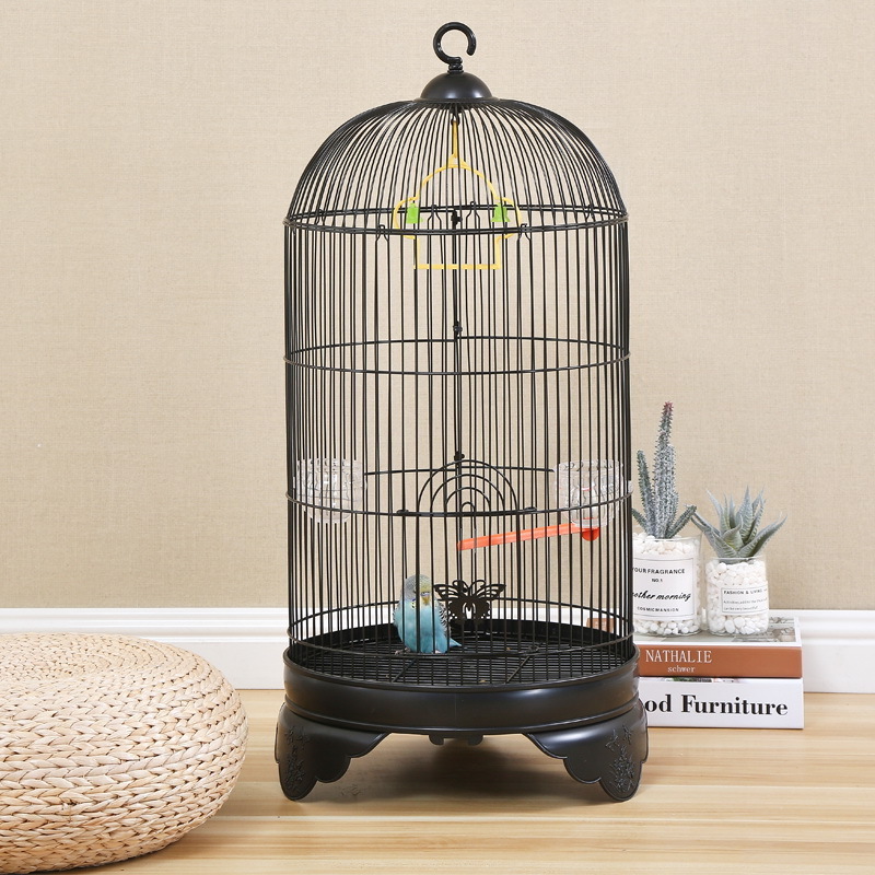 Wholesale high quality steel wires bird cage large parrot bird cage canary breeding cage