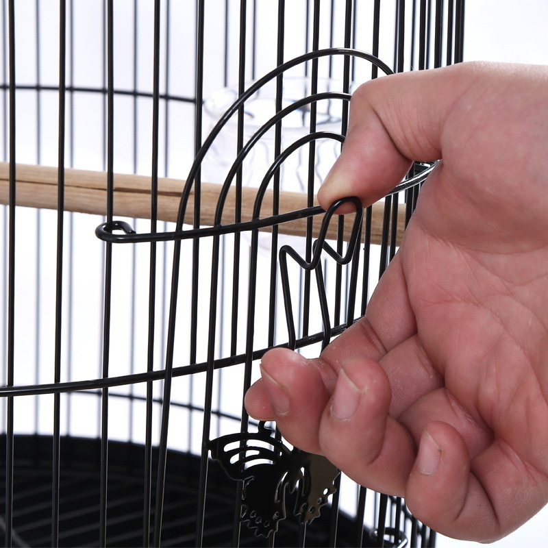 Wholesale high quality steel wires bird cage large parrot bird cage canary breeding cage