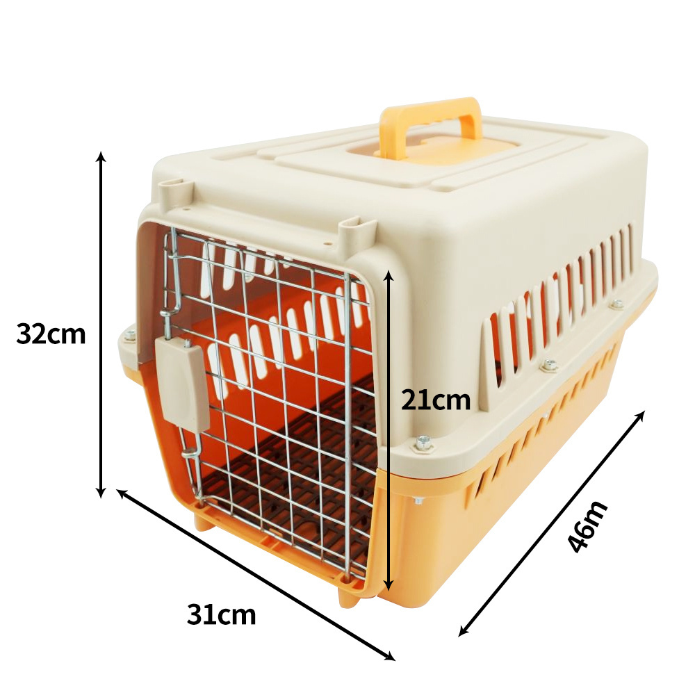 48*32*30cm Pet Travel Carrier Pet Air Box Travel Dog Cat Transport Cage Portable Case Homes for Pets Travel Carrier