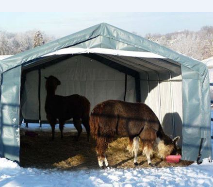 portable barns, horse stalls, shelters, car garages