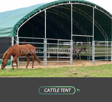 Cattle shelter llivestock tent animal shed sheep shelter shade Dome storage shelter steel structure PVC proof tent factory sale