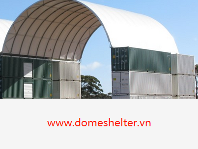 Australia Dome shelter outdoor 20FT / 40FT container shelter PVC/PE proof tent factory direct sale