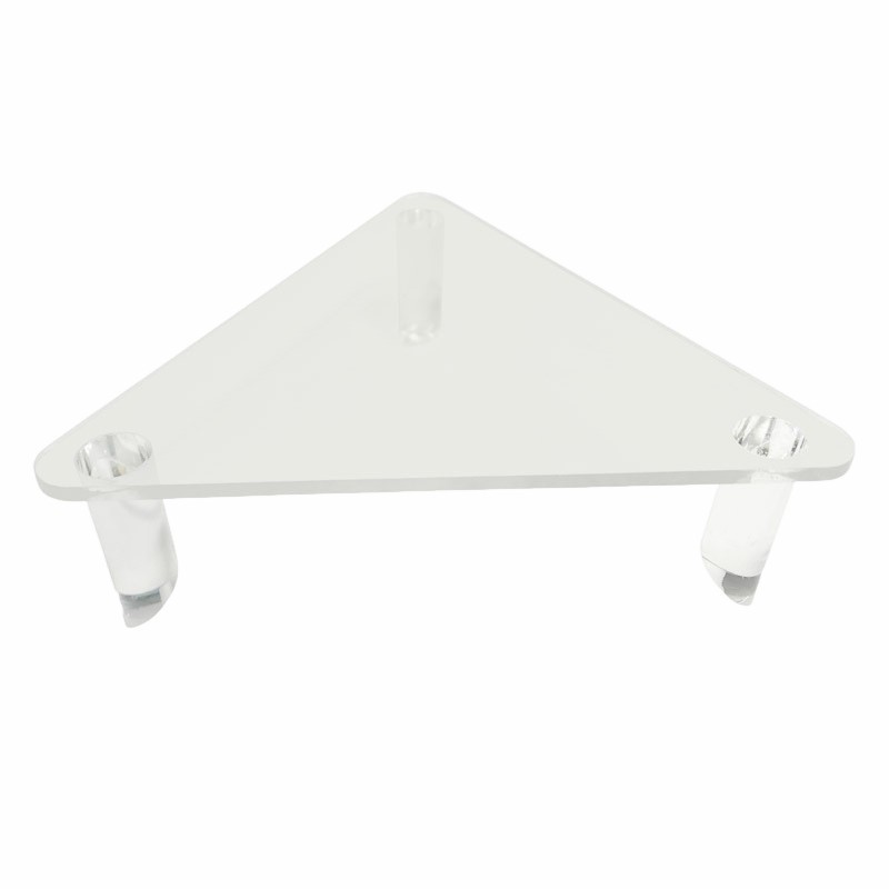 Triangle Shape Acrylic Football Display Holder Wholesale Cheap Basketball Holder Rack Stand