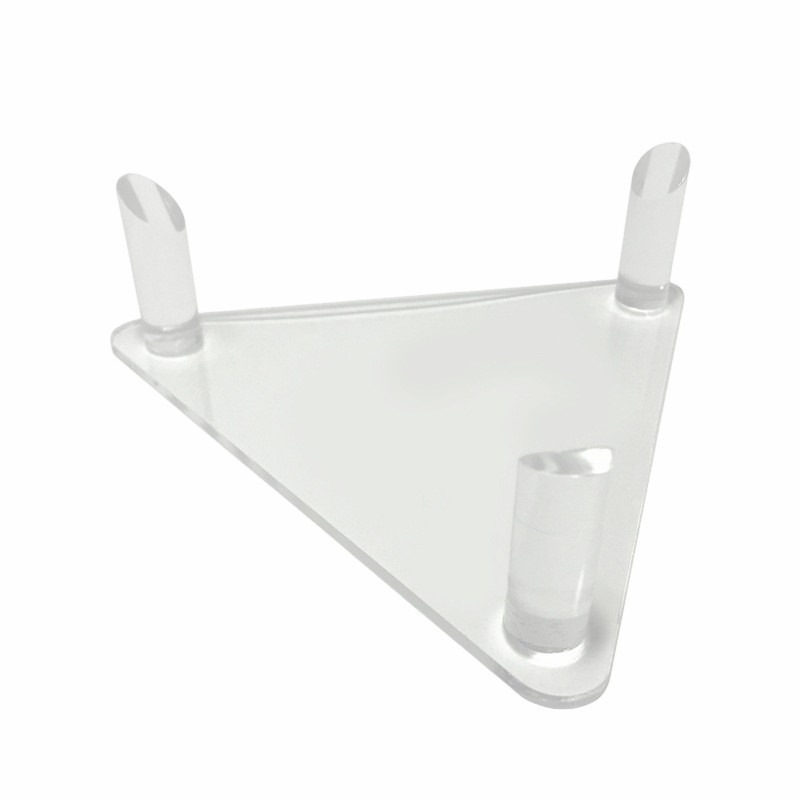 Triangle Shape Acrylic Football Display Holder Wholesale Cheap Basketball Holder Rack Stand