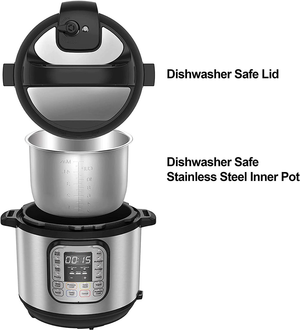 Pressure Cookers  Home  Prestige Digital Multi Function High Pressure Cooker Slow Cooker