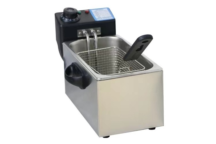 4.0L stainless steel Fish Chips fryer French fries Electric deep fryer