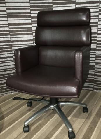 GS-257B Modern Executive Office Chair Big and Tall Height Adjustable PU Leather Swivel Seat for Boss Director Manager