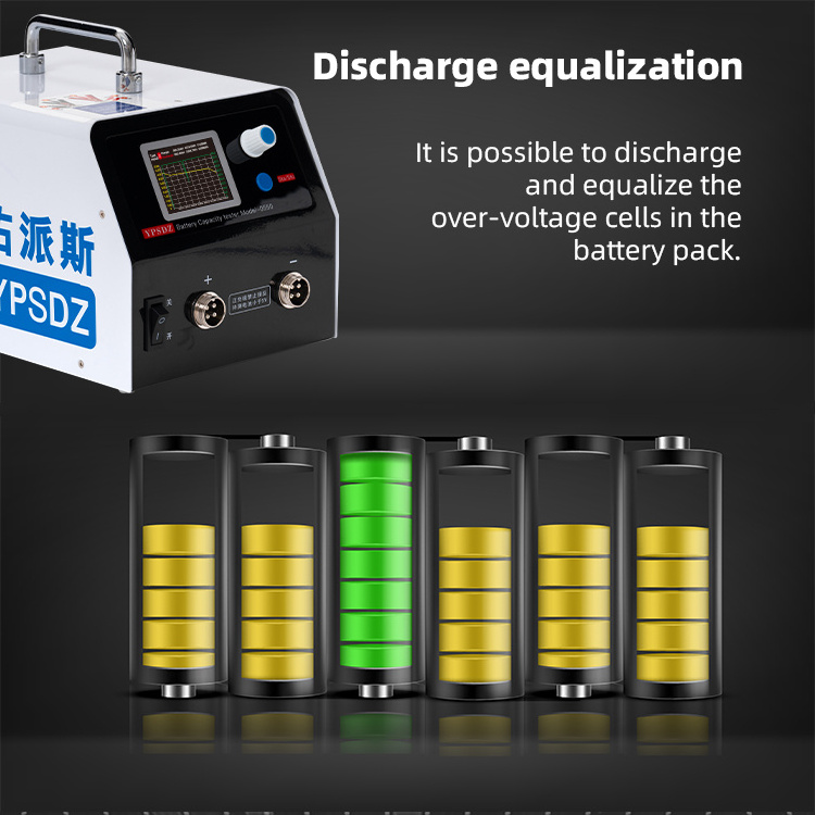 YPSDZ Battery Analyzer Li-ion battery Charging and Discharging Tester for Coin Lithium Battery Pack