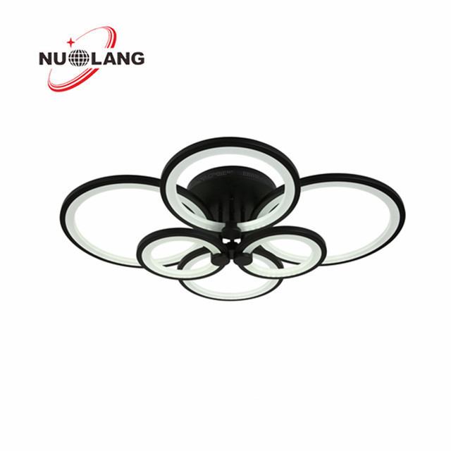 Big Size Circle Art Color Changing LED Ceiling Light Remote Control