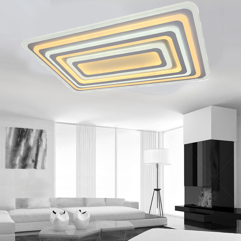 Acrylic LED Large Contemporary Ceiling Lights