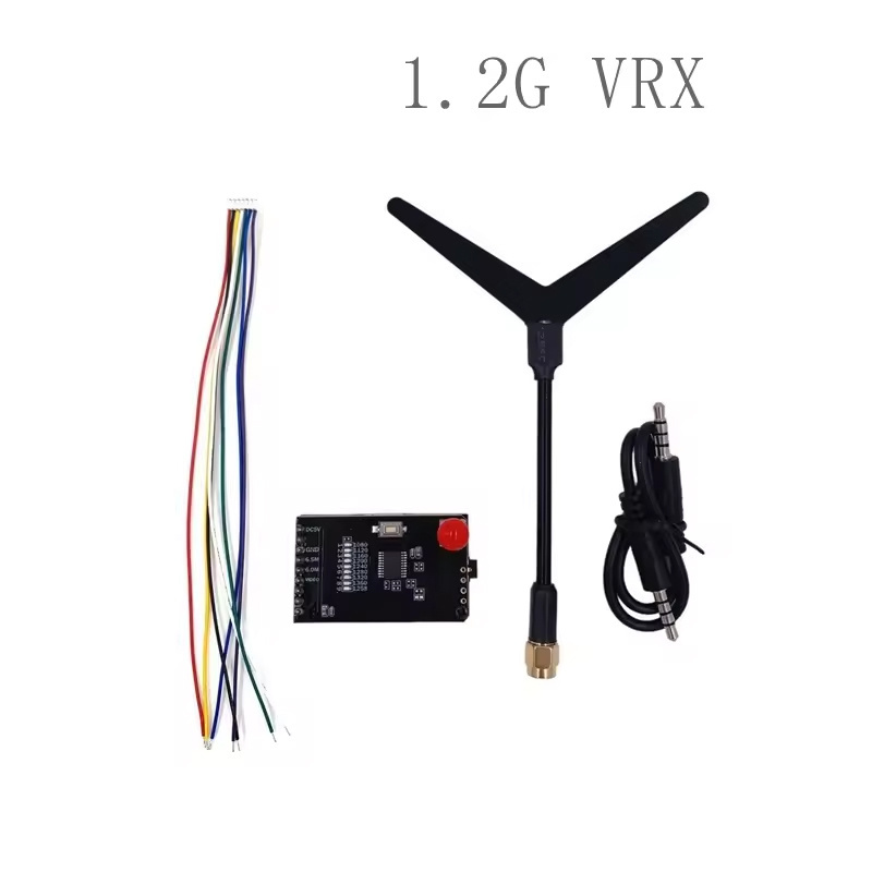 LST Long Range 1.3GHz FPV Video Transmitter VTX-1G3 VRX-1G3-V2 2CH 9CH Wid Band Video Receiver