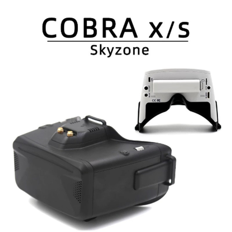 SKYZONE Cobra S/X V2 V4 1280x720 4.1 inch 5.8G 48CH Receiver Head Tracker 720P VR Display  DVR FPV Goggles