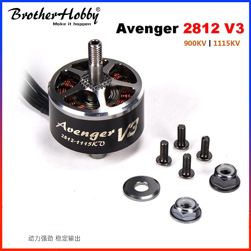 BrotherHobby Avenger 2812 V3 900KV 1115KV Brushless motor Long Rang FPV Racing Drones