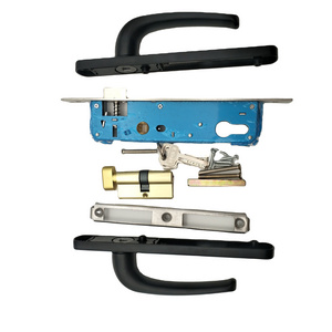 Aluminum alloy window Lock set with lock cylinder/Aluminium door lock