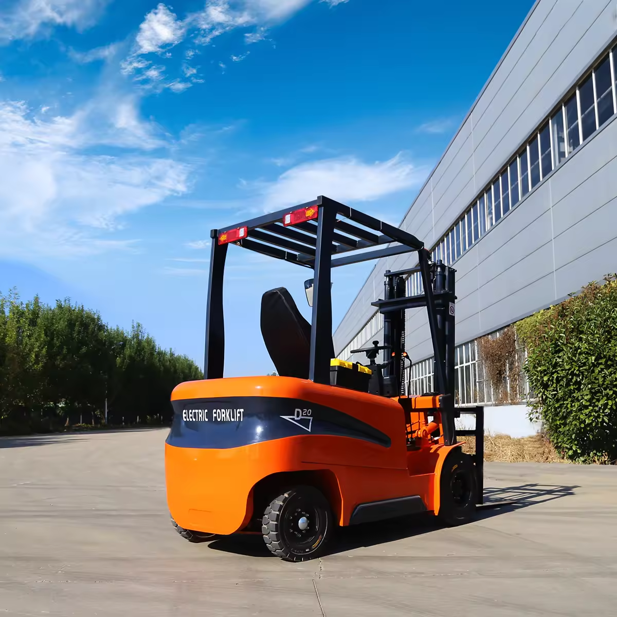 Cheap AC Motor Electric Forklift 3Ton 3.5Ton 4Ton Battery Forklift Truck Full Electric Forklift In Warehouse For Sale