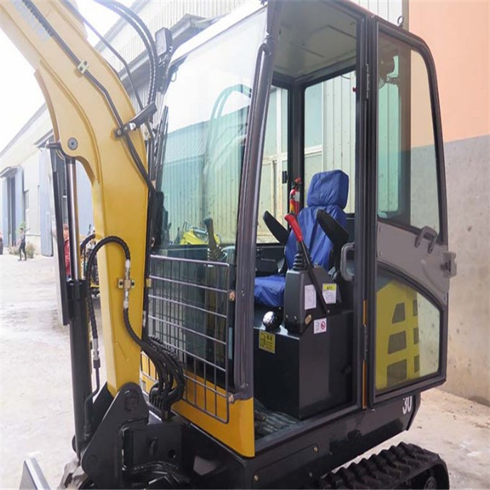 CE/EPA chinese mini excavator with rubber track 13 ton machine for sale