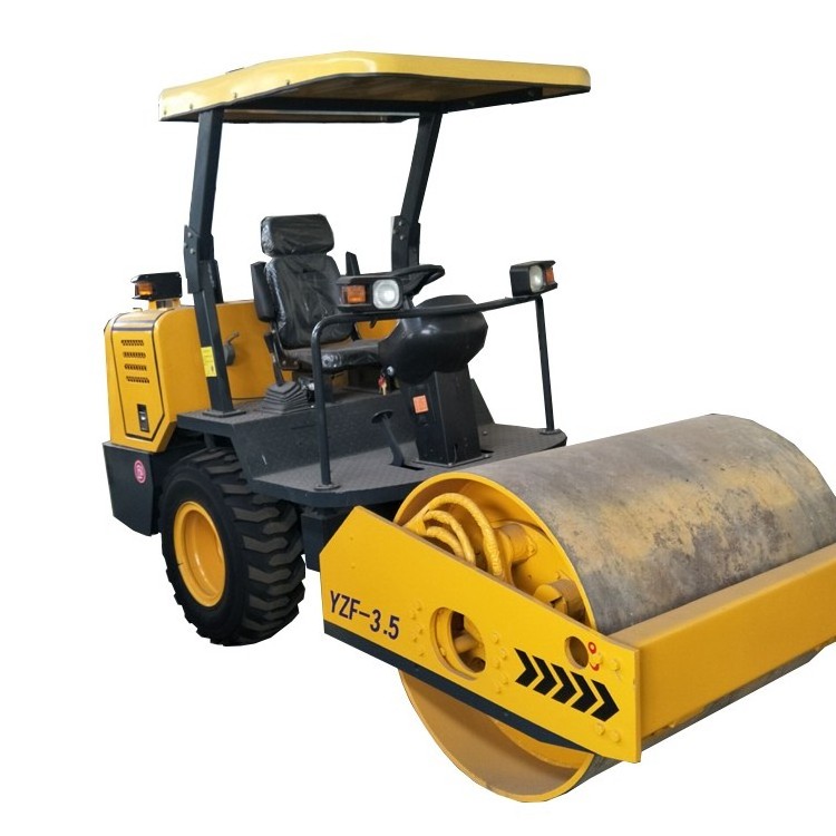 Ride-on small-size Road Mini Vibratory Roller Light Compaction Equipment 1 ton double drum used Road roller