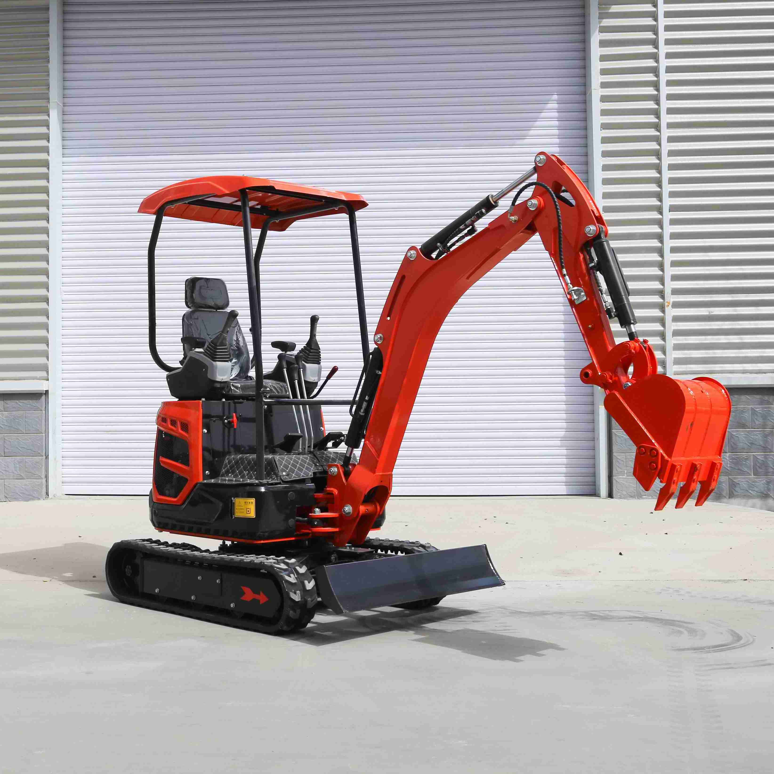 NM-E10 mini excavator digger 1 ton swing boom 2 ton mini excavator price with  4 legs roof