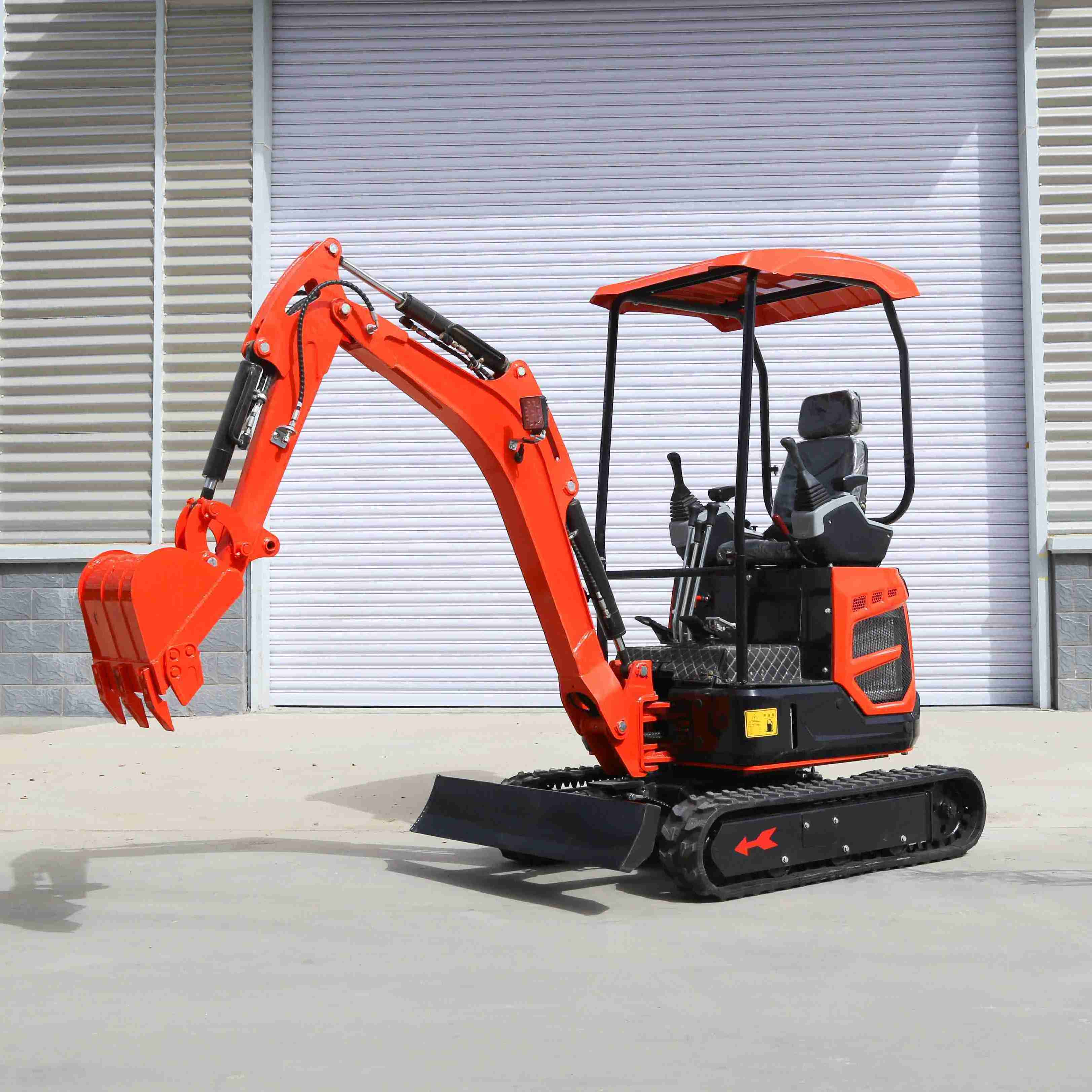 NM-E10 mini excavator digger 1 ton swing boom 2 ton mini excavator price with  4 legs roof