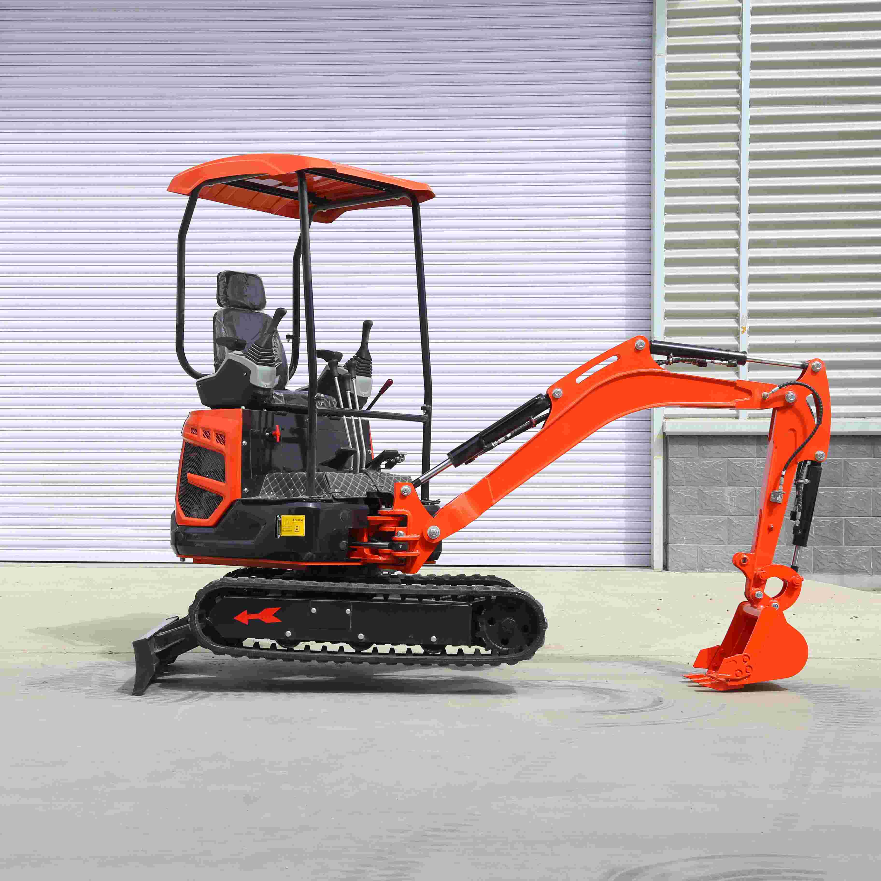 NM-E10 mini excavator digger 1 ton swing boom 2 ton mini excavator price with  4 legs roof