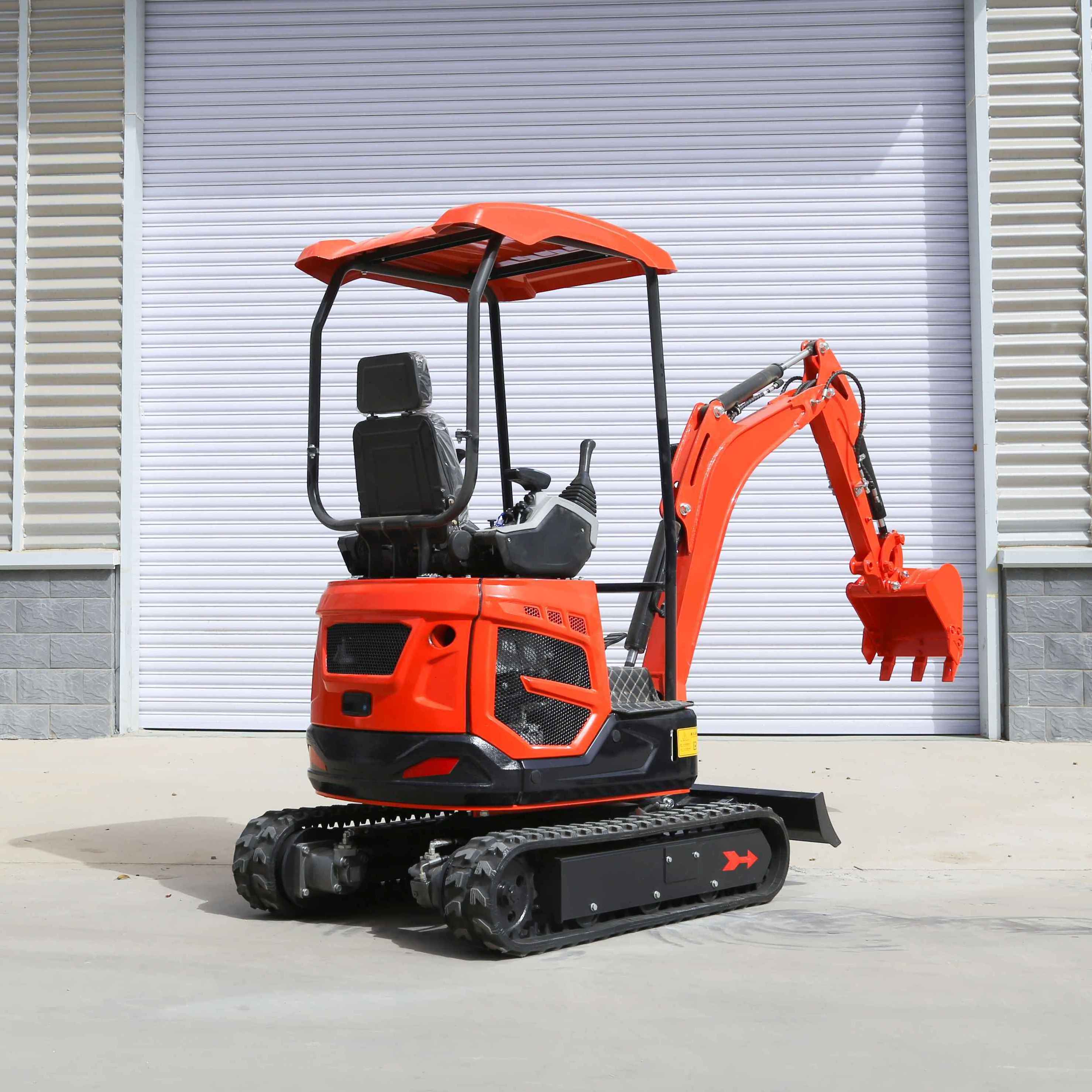 NM-E10 mini excavator digger 1 ton swing boom 2 ton mini excavator price with  4 legs roof