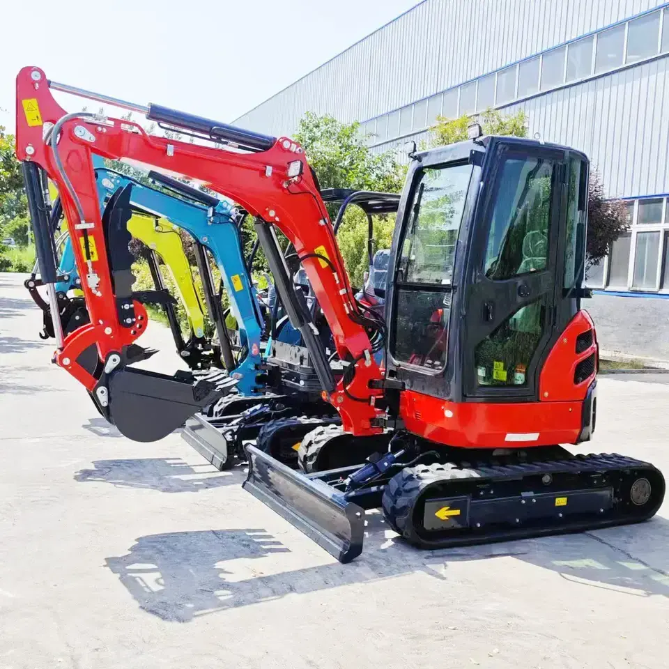 factory 3.5 ton Mini Excavator With Kubota  Engine Epa Euro 5 Micro Excavator Mini 1 Ton With Digger Machine Excavatrice 2 Ton