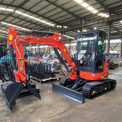 factory 3.5 ton Mini Excavator With Kubota  Engine Epa Euro 5 Micro Excavator Mini 1 Ton With Digger Machine Excavatrice 2 Ton