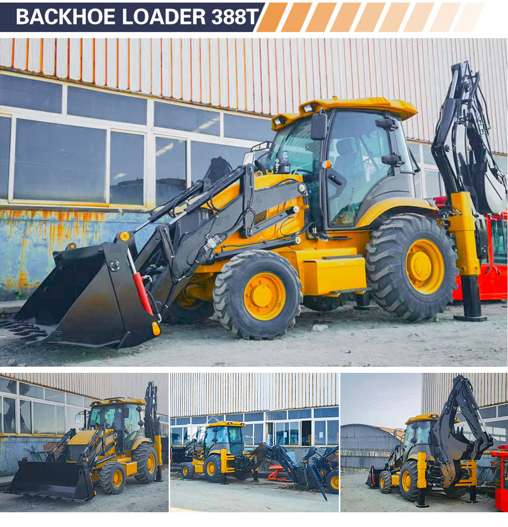 Hot sales china price compact 4x4 chinese mini backhoe loader small articulated backhoe excavator wheel loader with backhoe