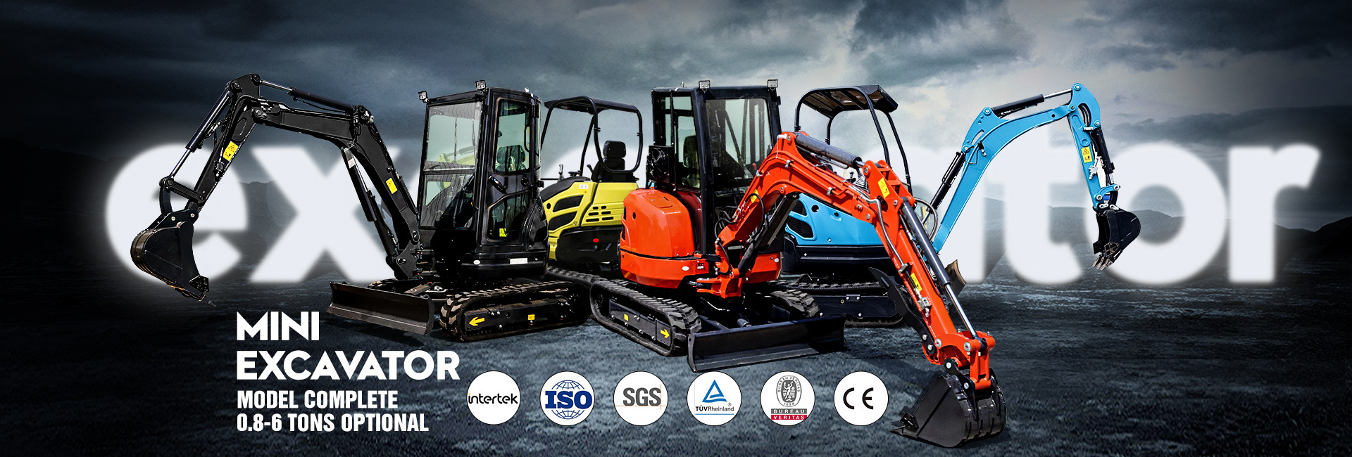 FREE SHIPPING Mini Excavator 3.5 Ton EPA Farm Used New Crawler Digger Kubota Engine Chinese small Excavators 1 ton 2 ton Machine