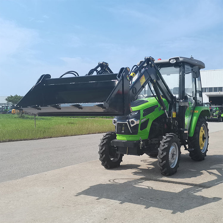 Loader bucket small tractor for sale tractor for agriculture with front loader and 4x4  mini tractor garden