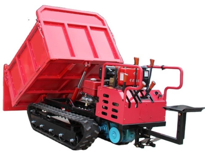 NUOMAN Mini Dumper Trucks Track Truck Dumper Mini 500 kg Crawler Dumper Trucks Rubber Track For Sale