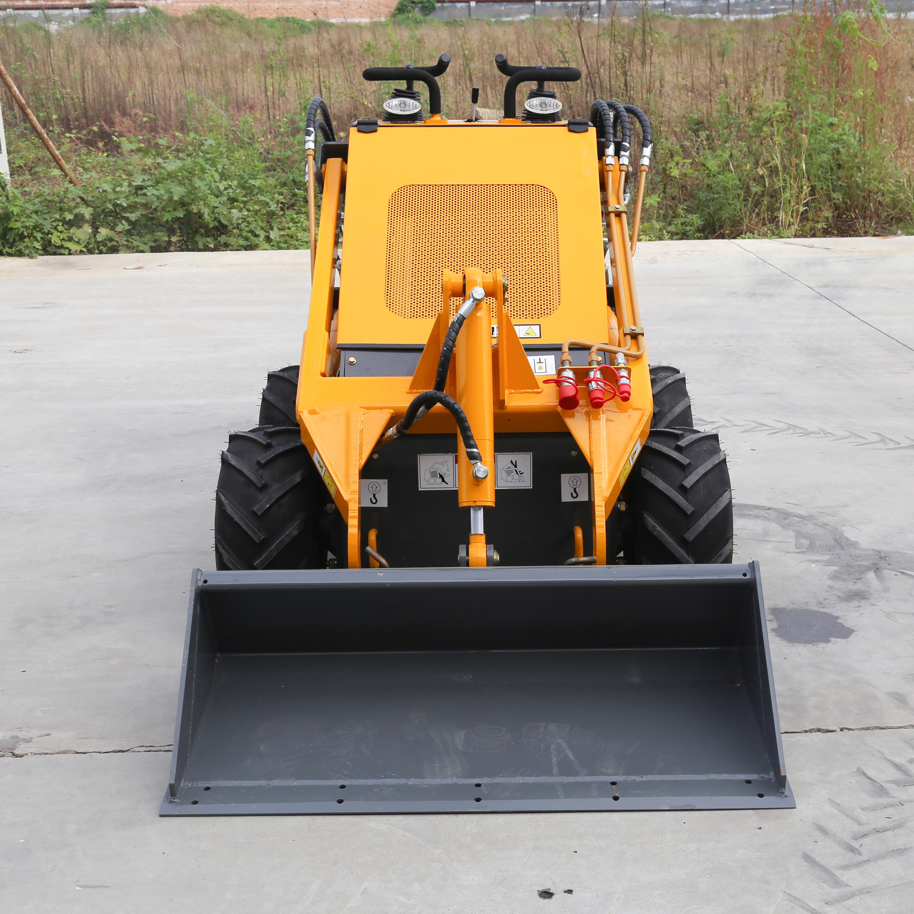 Factory Supply  EPA/EURO5 mini skid steer loader like avant bulldozer