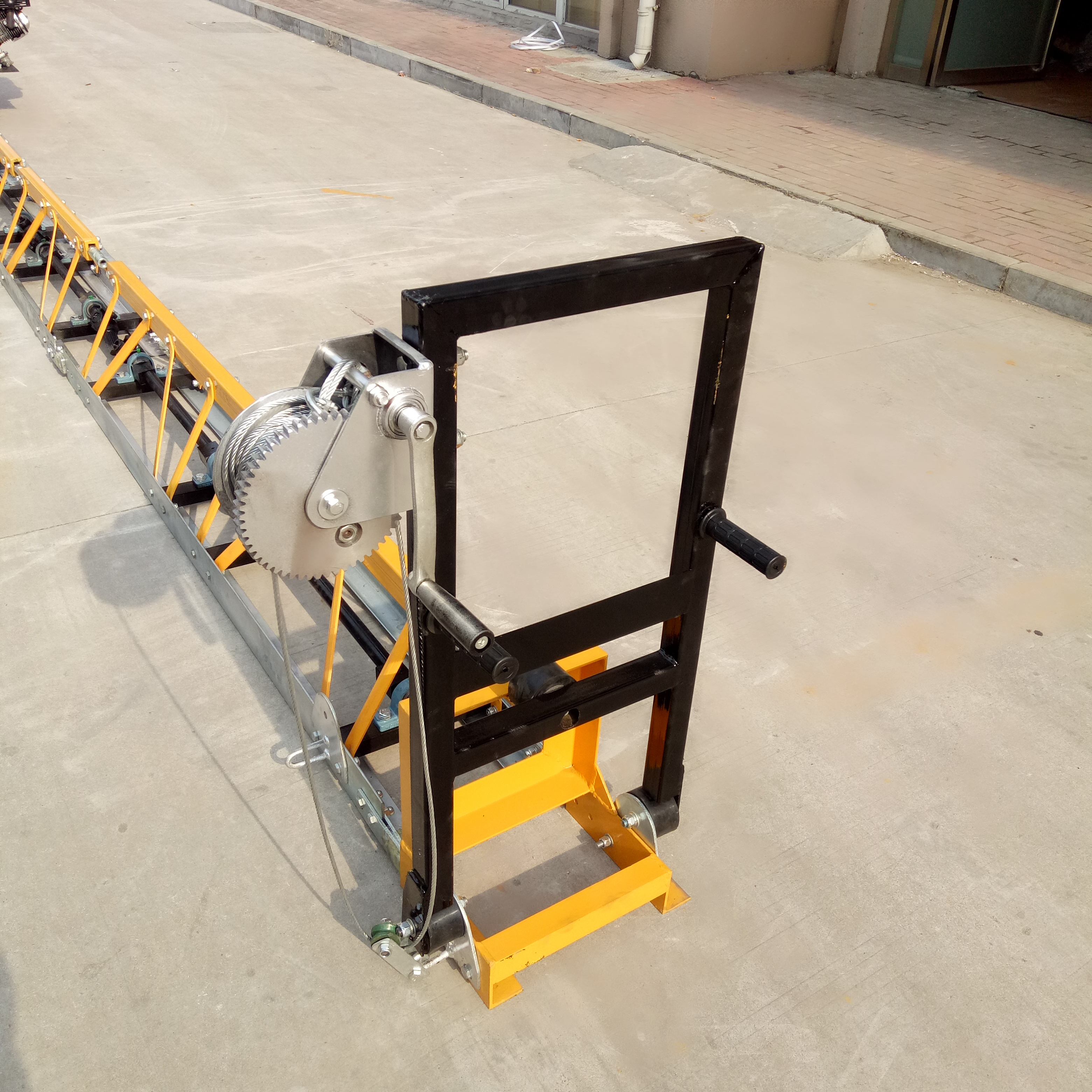 concrete laser screed machine road floor leveling machine