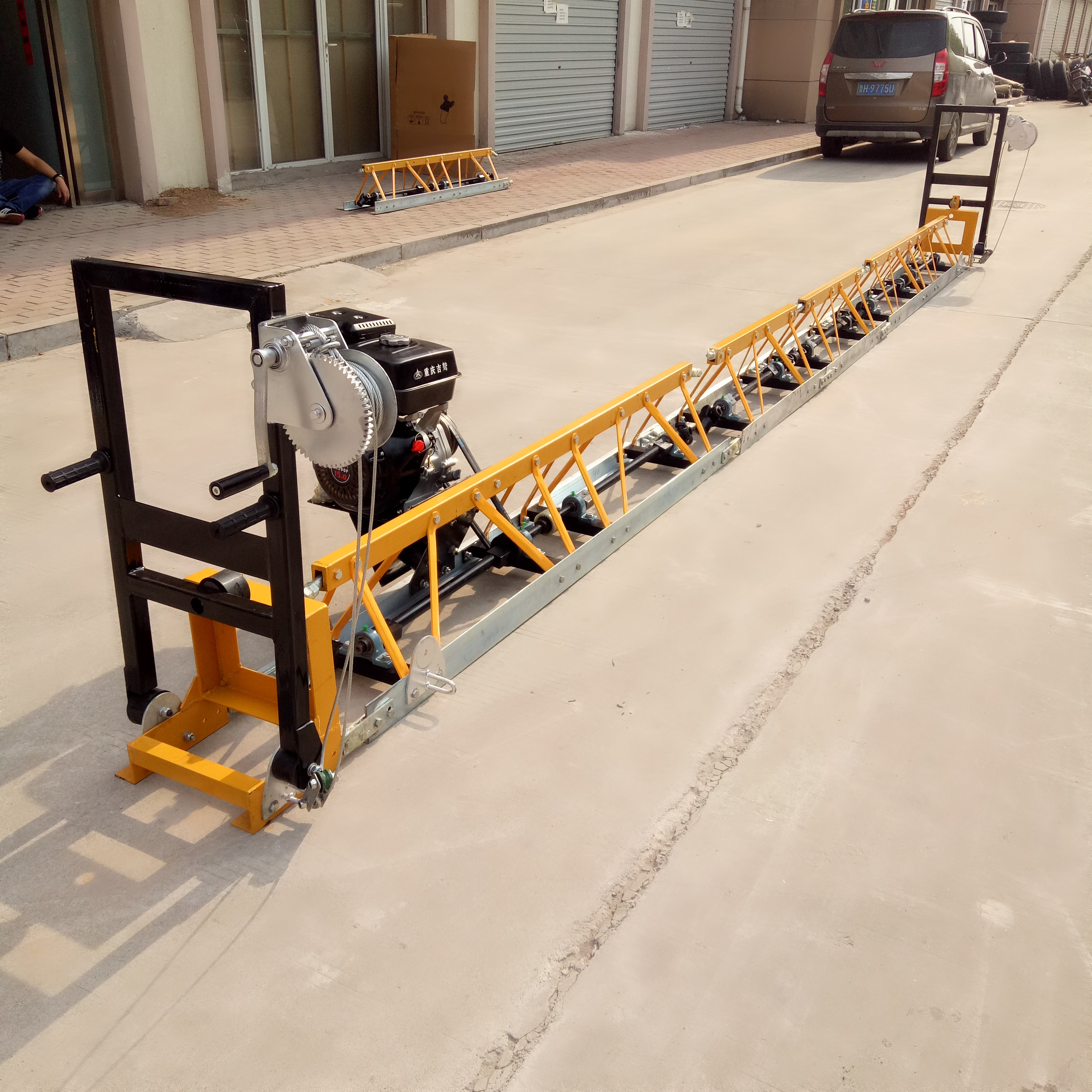 concrete laser screed machine road floor leveling machine