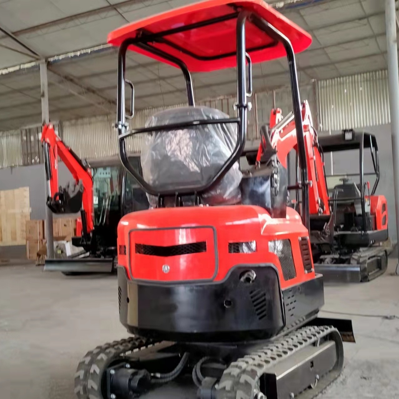 wholesaler mini digger 1.5 ton mini excavator 1.5 ton with side swing boom