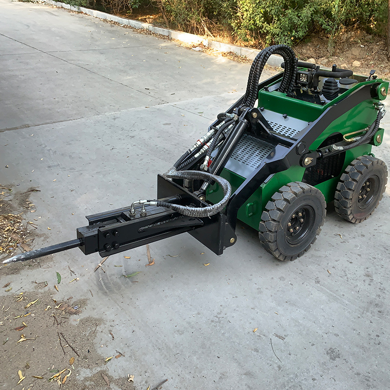 China Brand Mini Skid Steer Loader 1 Ton 2 ton 3 Ton Electric Skid Steer Loader