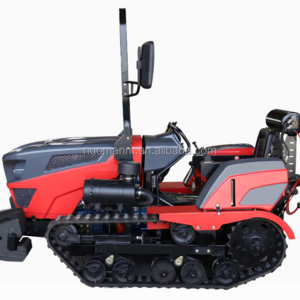 Farm cultivator rotary tiller Agricultural mini crawler tractor for sale for farm made in china