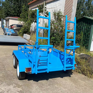 Factory mini excavator trailer Mini car trailers for digger excavator transportation excavator trailer