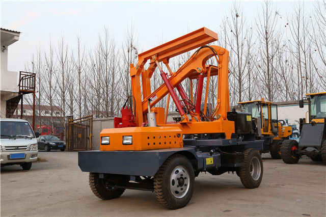 hydraulic helical static pile driver sunward ground screw piling machine spiral drill for ground anchors