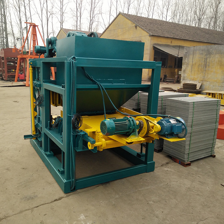 Manual interlocking hollow concrete blocks cement brick mold clay brick making machine mud brick making machine