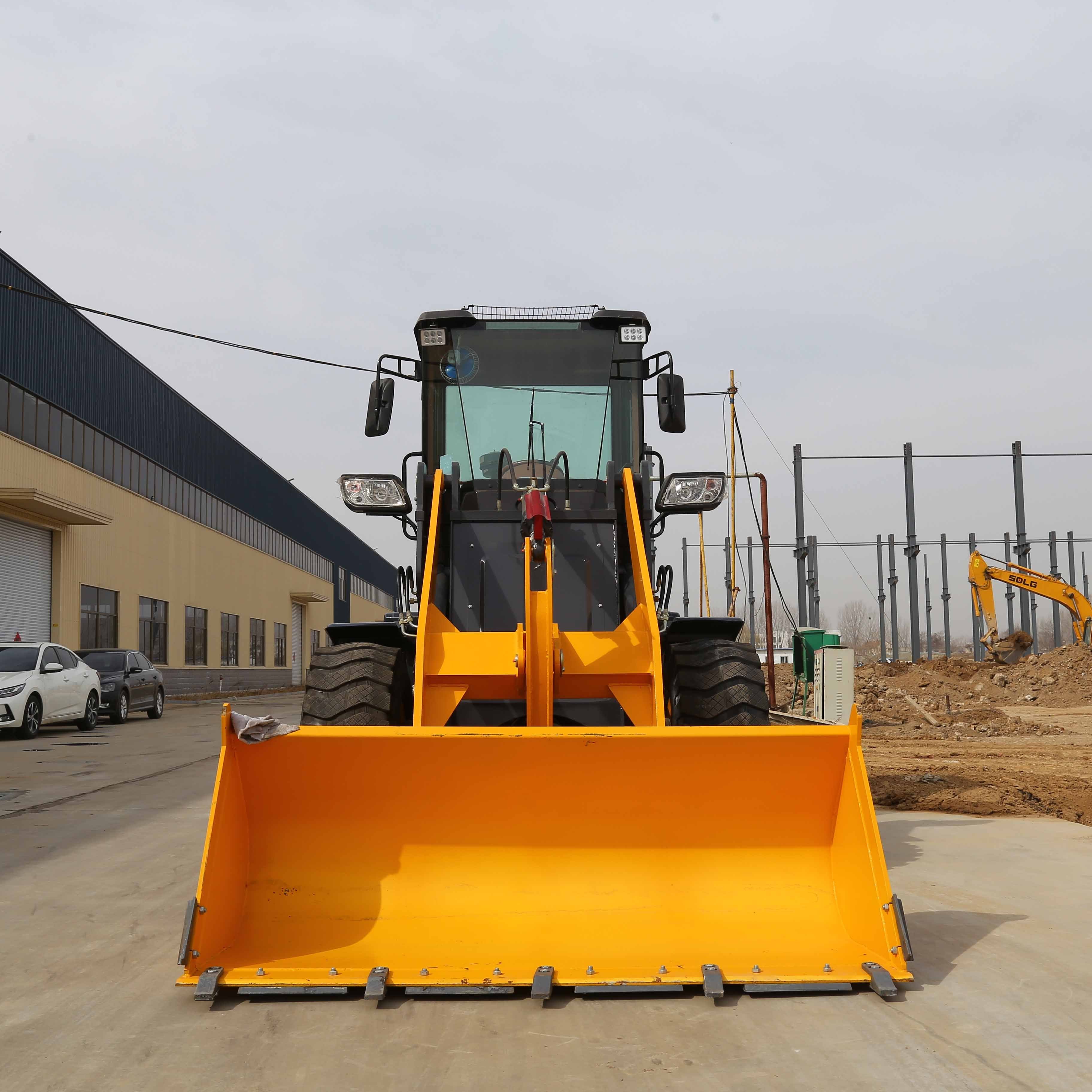 FREE SHIPPING!wheel loader CE/EPA 600 kg 1 ton 2 ton 3 ton mini wheel used loader bucket wheel loader