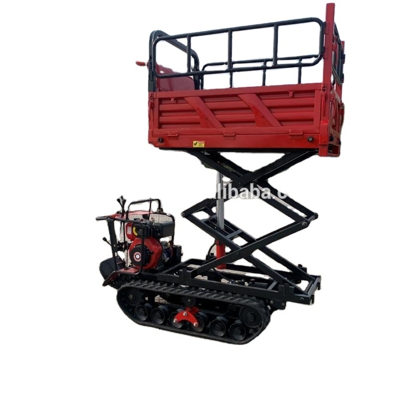 NUOMAN Mini Dumper Trucks Track Truck Dumper Mini 500 kg Crawler Dumper Trucks Rubber Track For Sale