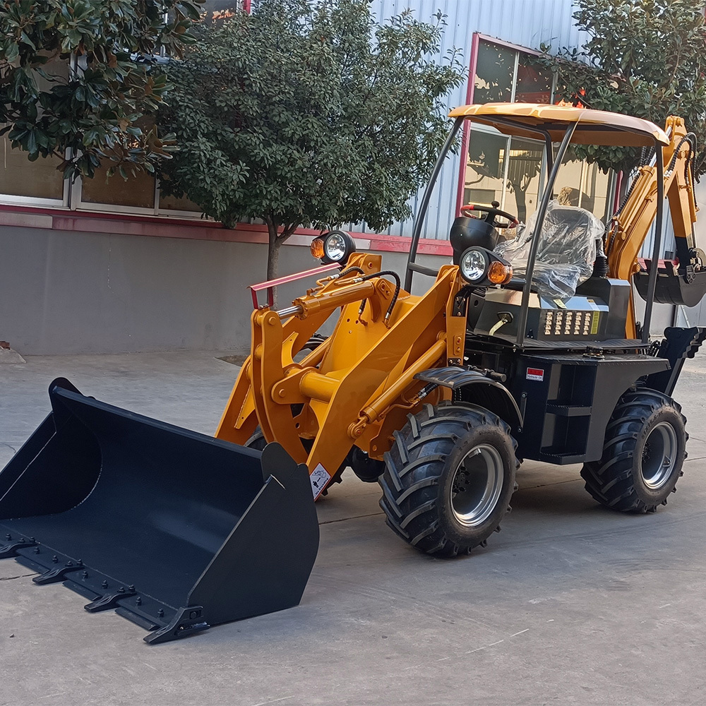 New Diesel CE Epa Engine Large Mini Retroexcavadora Farm Tractor Backhoe Excavator Loader 4x4 Backhoe