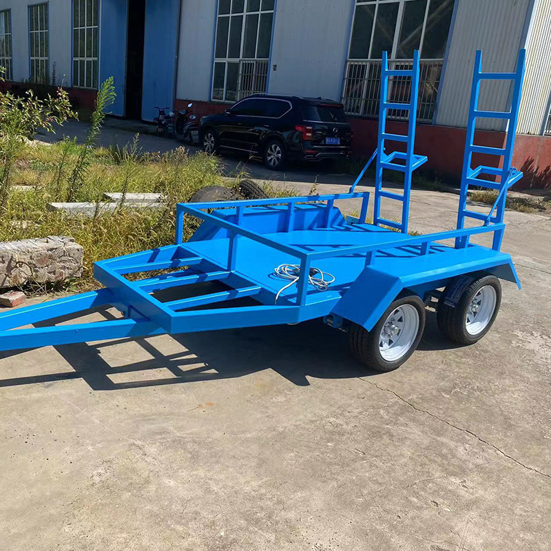 Factory mini excavator trailer Mini car trailers for digger excavator transportation excavator trailer