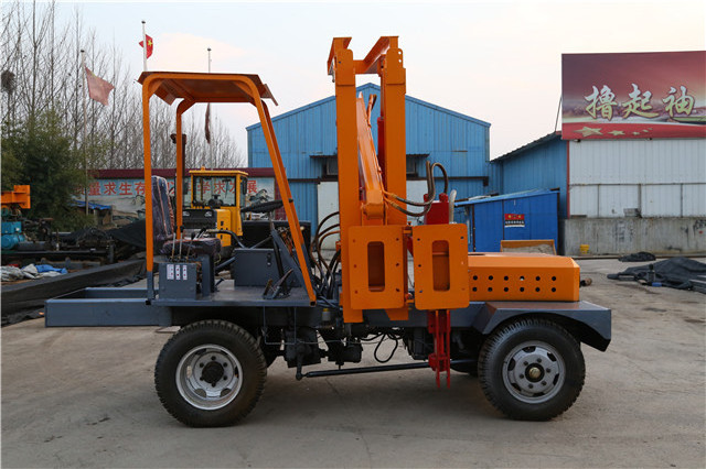 hydraulic helical static pile driver sunward ground screw piling machine spiral drill for ground anchors