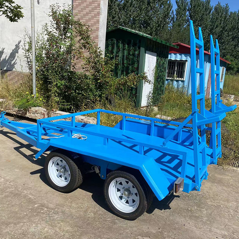 Factory mini excavator trailer Mini car trailers for digger excavator transportation excavator trailer