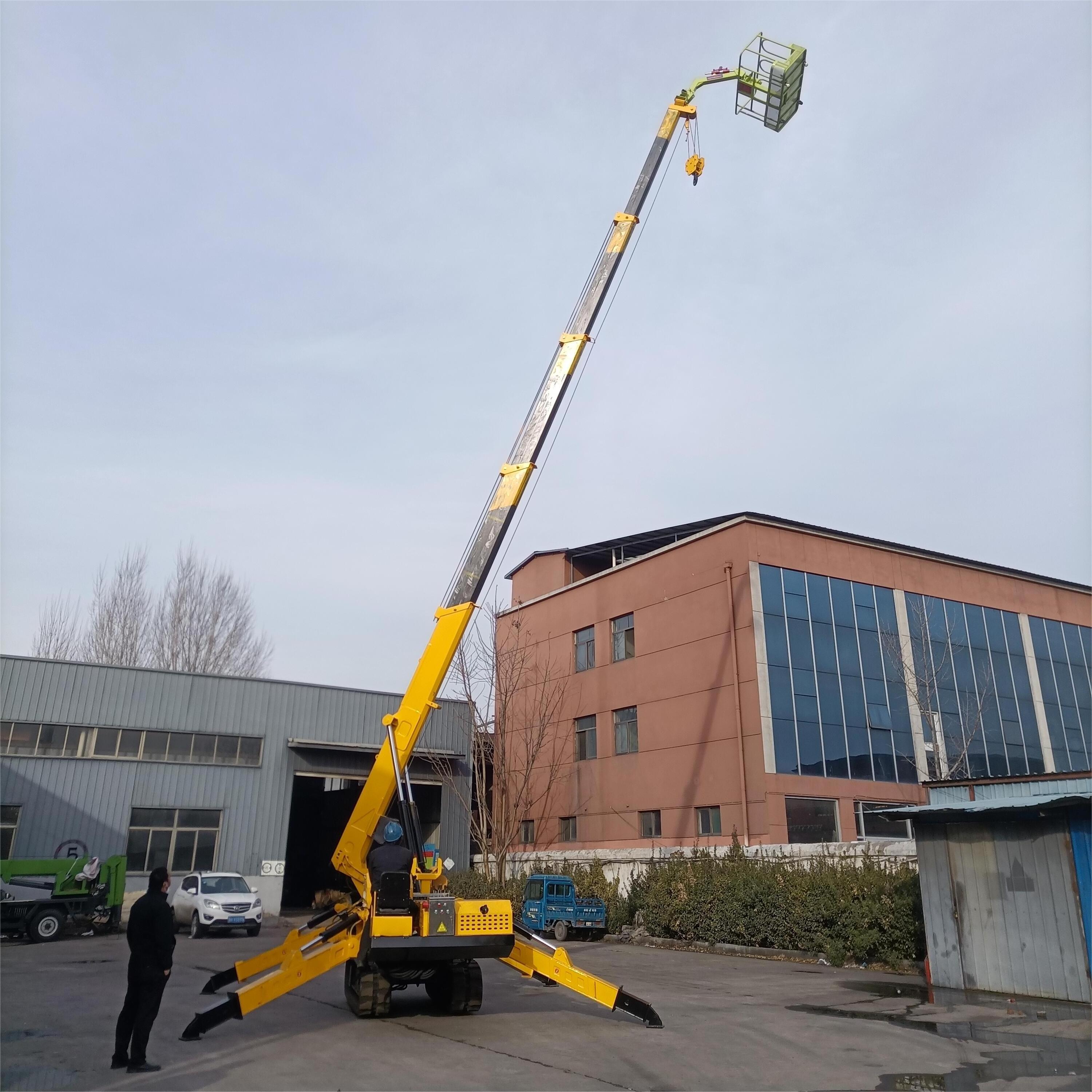 China Popular Construction Telescopic Spider Crane 5 Ton Mini Cranes