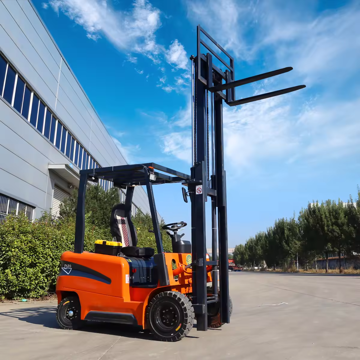 Cheap AC Motor Electric Forklift 3Ton 3.5Ton 4Ton Battery Forklift Truck Full Electric Forklift In Warehouse For Sale